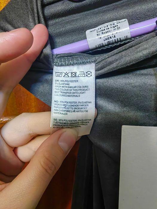 Pantaloni/colanti evazati