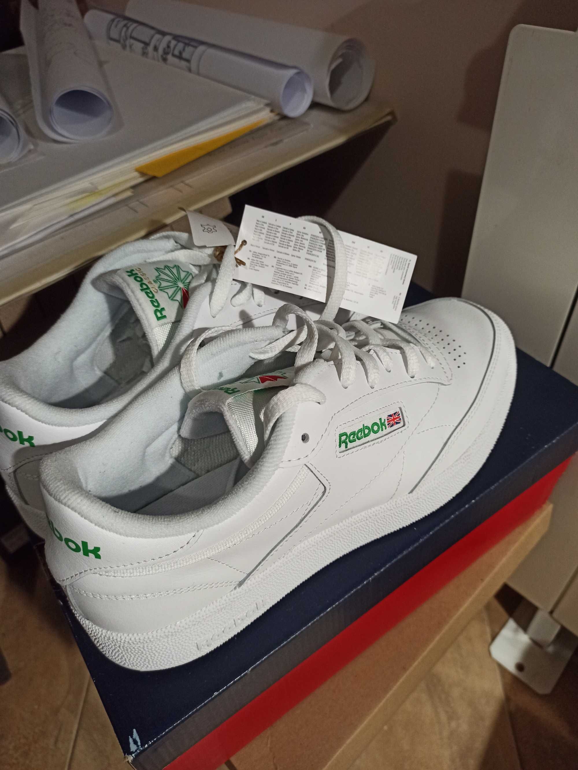 Мъжки кецове Reebok Club C 85 в размер 44.5 (29см)
