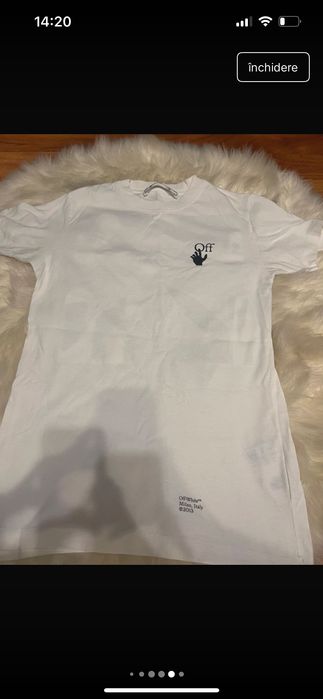 Tricou Off White original