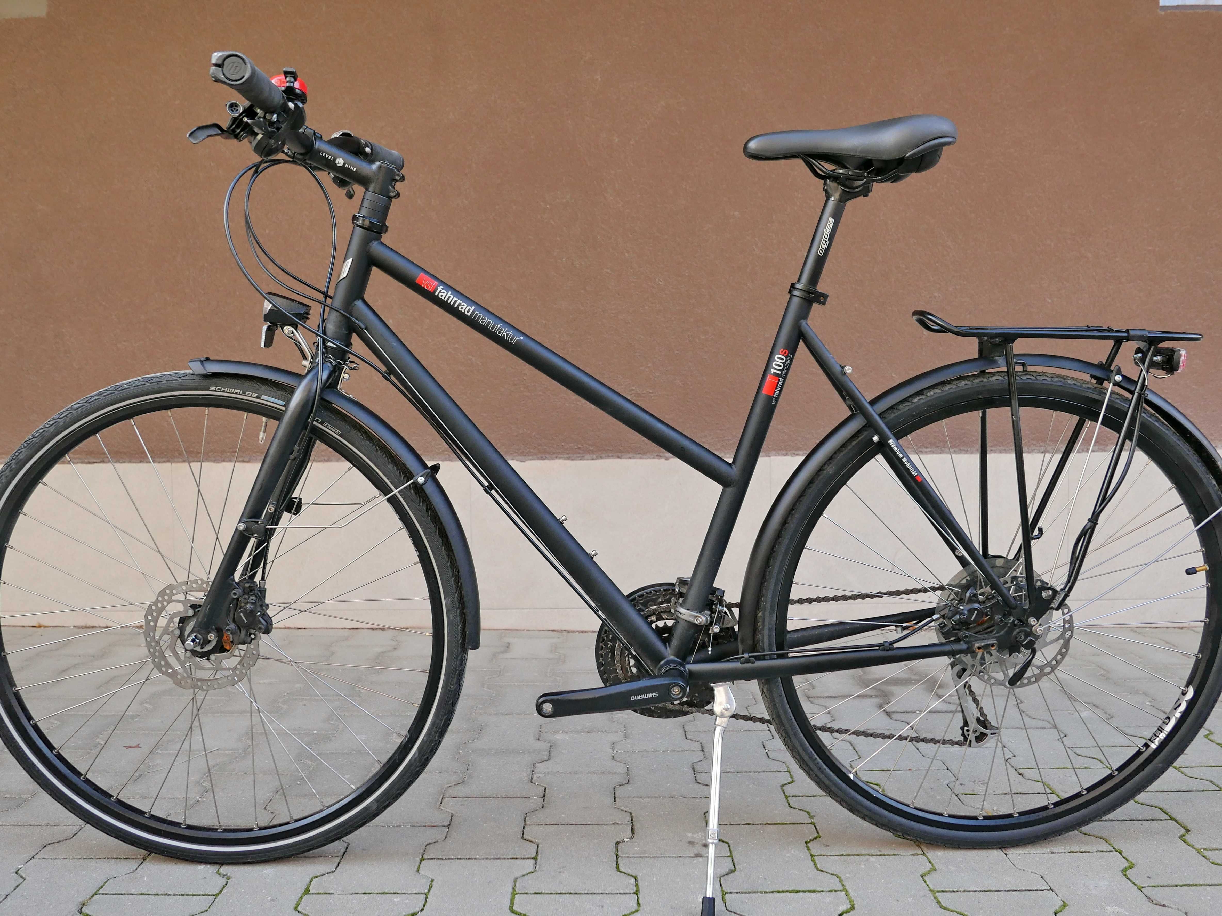 Fahrrad Manufaktur 100s Sport, 27 скорости, Shimano Alivio, Хидравлика