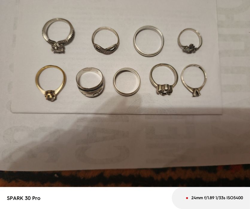 Кольца серебро 925 проба