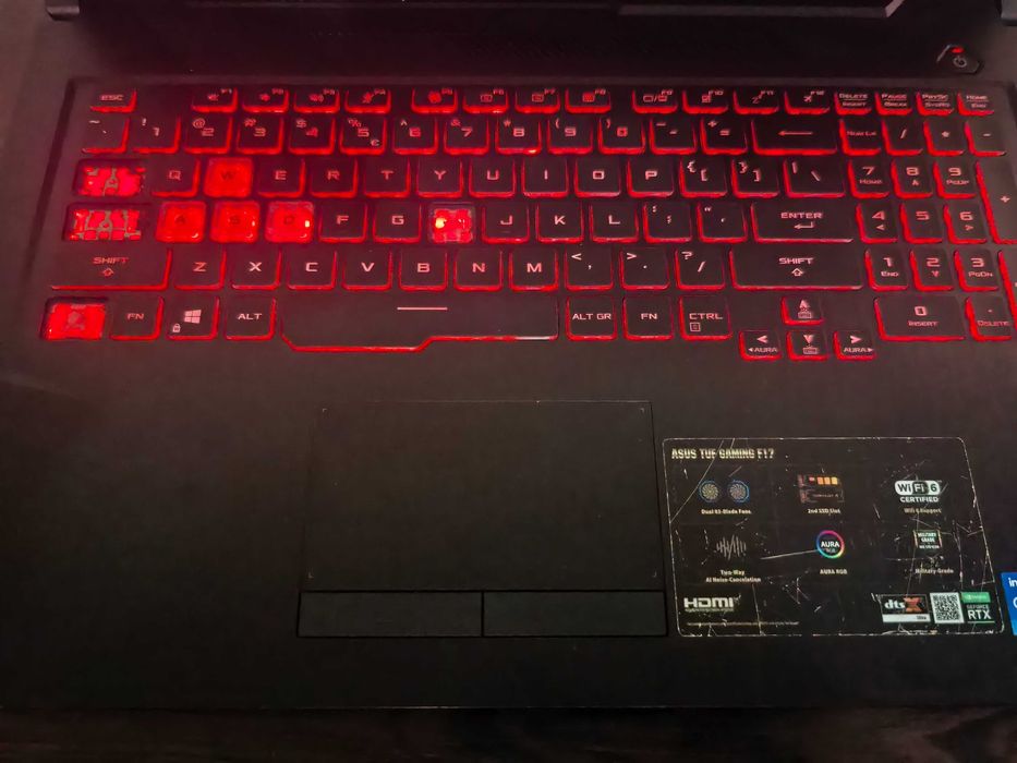 Лаптоп Asus tuf gaming f 17