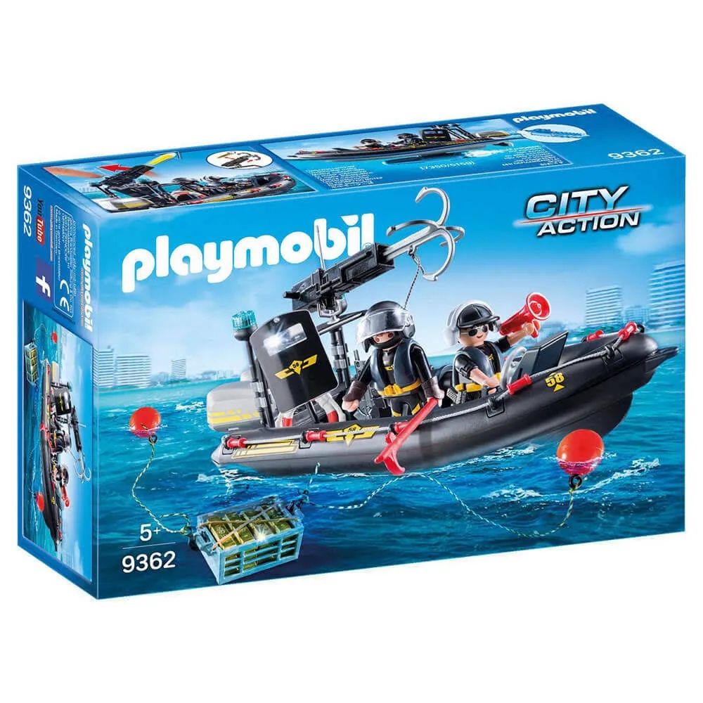 Playmobil City Action 9362 (sigilat) - Swat Boat (2019)