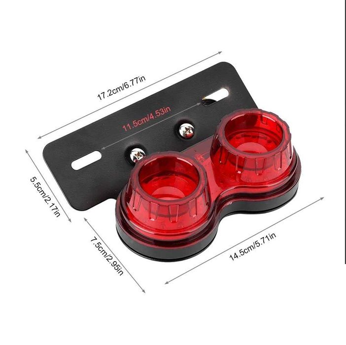 Stop Motocicleta Stop Spate Lampa Stop scuter M1