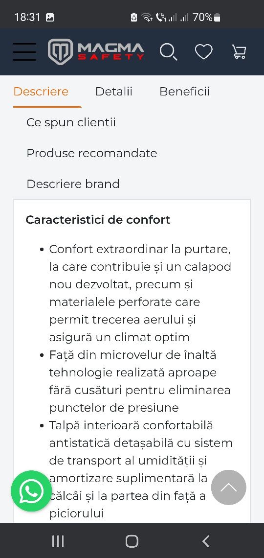 Uvex 36.bocanci de lucru ca nou