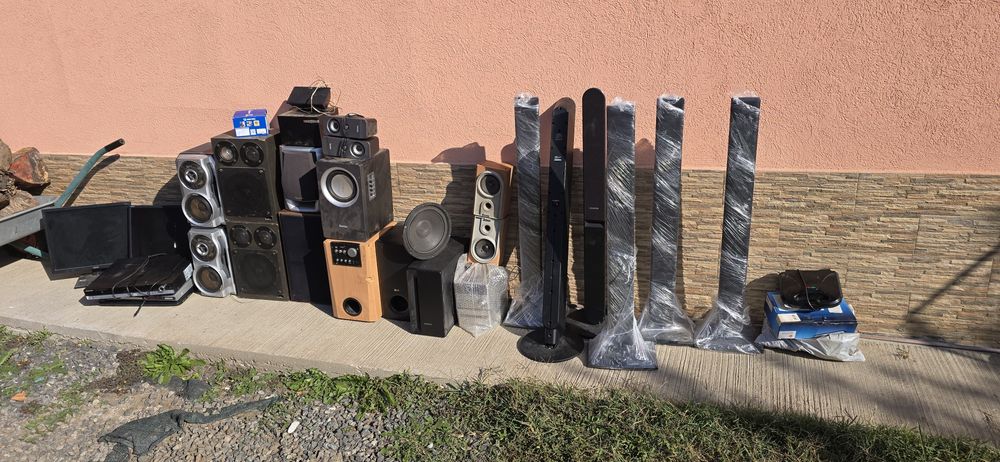 Boxe sateliți DVD  tun de bass