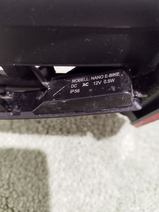 Stop ACID E-BIKE Mudguard rear light PRO-E (12V)