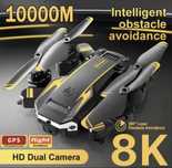 Drona hd, 10000 metri, 8k