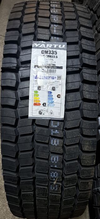 315/70 R22.5, 154L, YARTU CM335, Anvelope tractiune M+S
