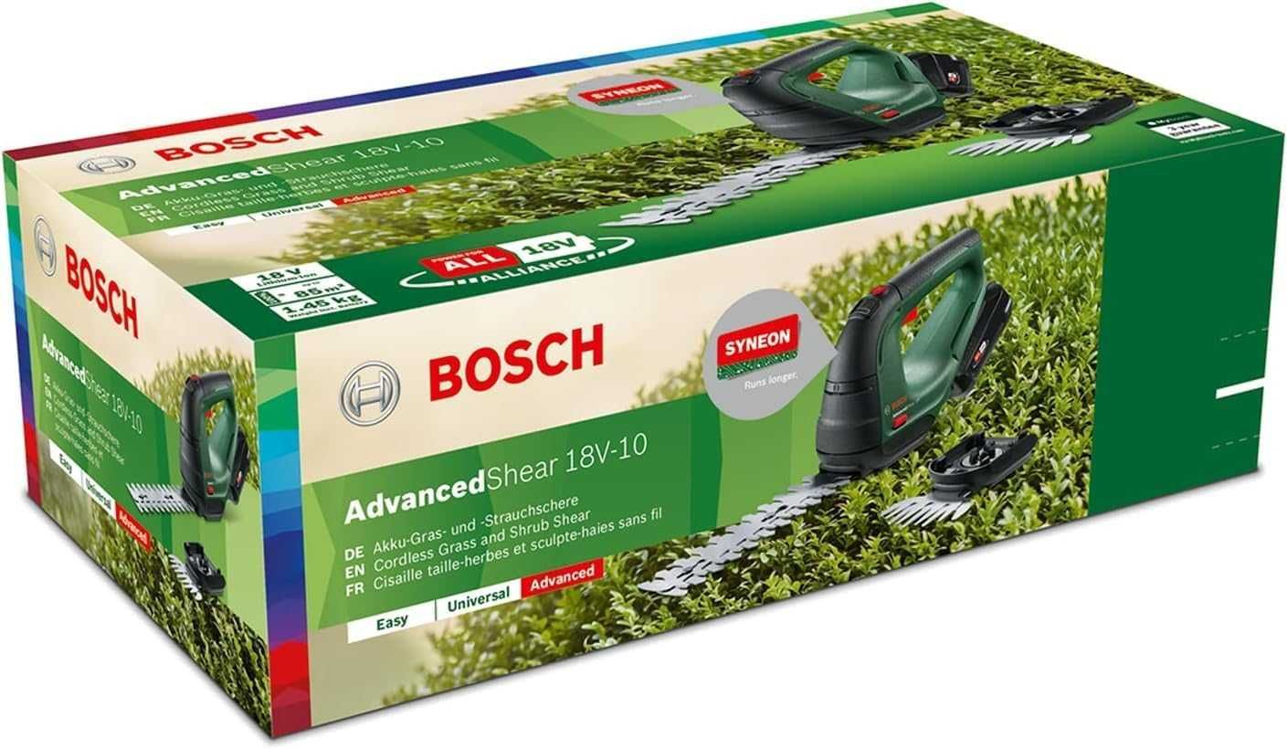 Foarfeca tuns iarba arbusti AdvancedShear BOSCH 18V cu AC de la 689Ron