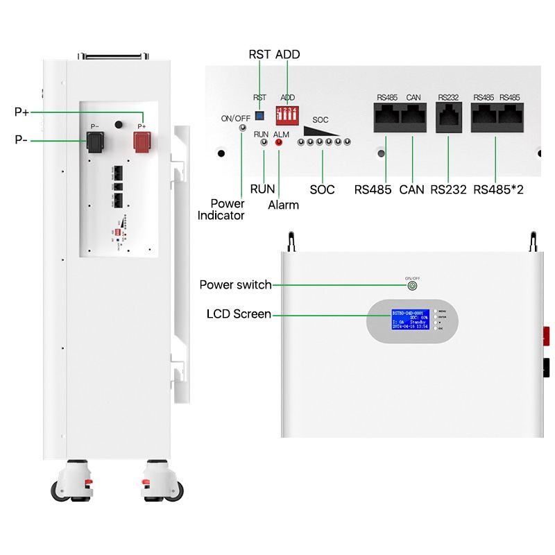 Батерия 17kW LiFePo4 с 5г. ПЪЛНА ГАРАНЦИЯ!