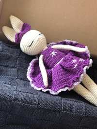 Ръчно плетена кукла/зайка  с няколко тоалета