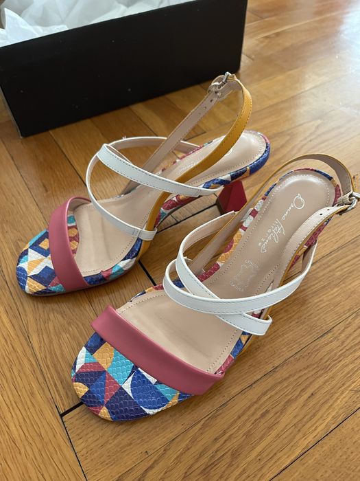 Дамски сандали на ток 36 номер