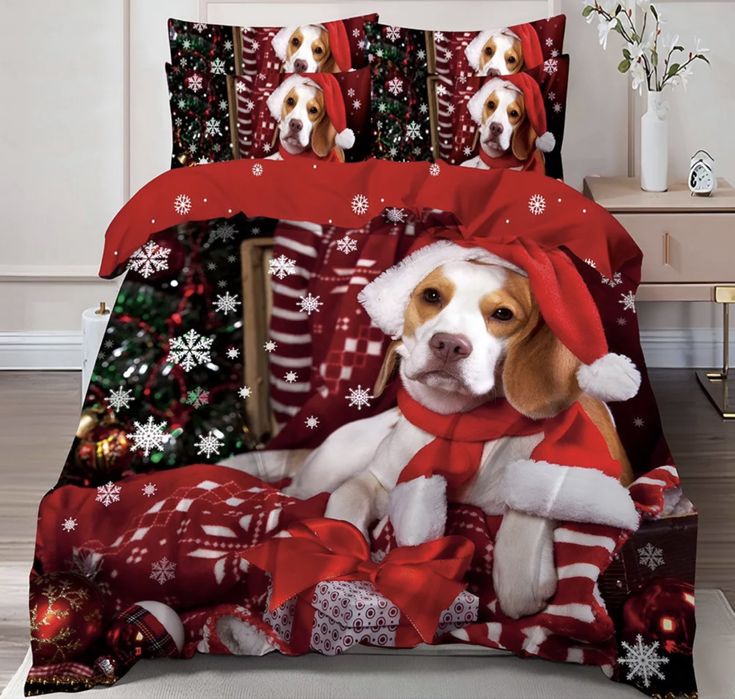 Коледни спални комплекти 5Д