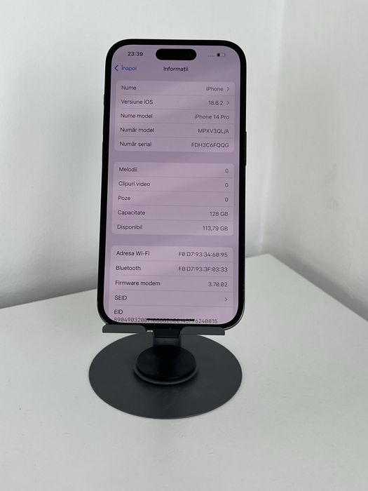 Iphone 14 Pro, 128Gb, 86%, IMPECABIL!
