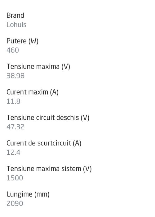 Panouri Fotovoltaice NOI