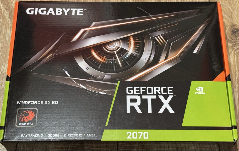 Gigabyte RTX2070 WINDFORCE 2X 8G