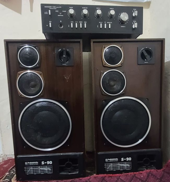 S90 колонка усилитель Одиссей-у-010