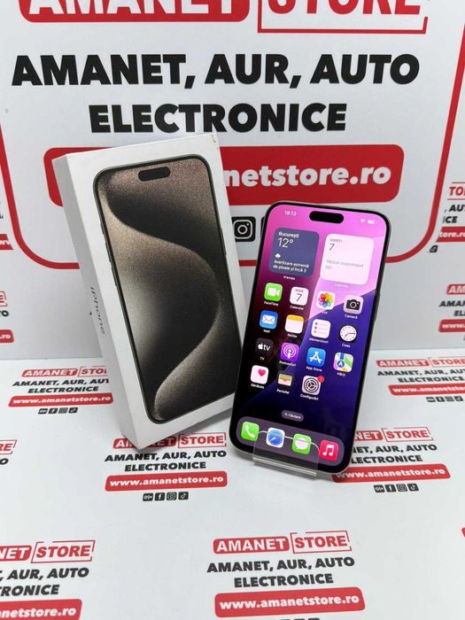 Iphone 15 Pro Max 256GB Amanet Store Braila [13565]