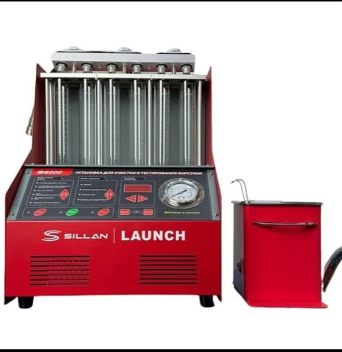 Продам станок для чистки форсунок Sillan Launch стенд S-6000 красный