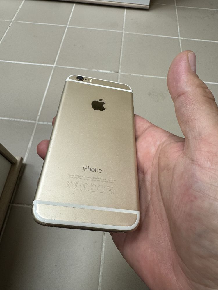 iPhone 6 gold 16gb - отличен