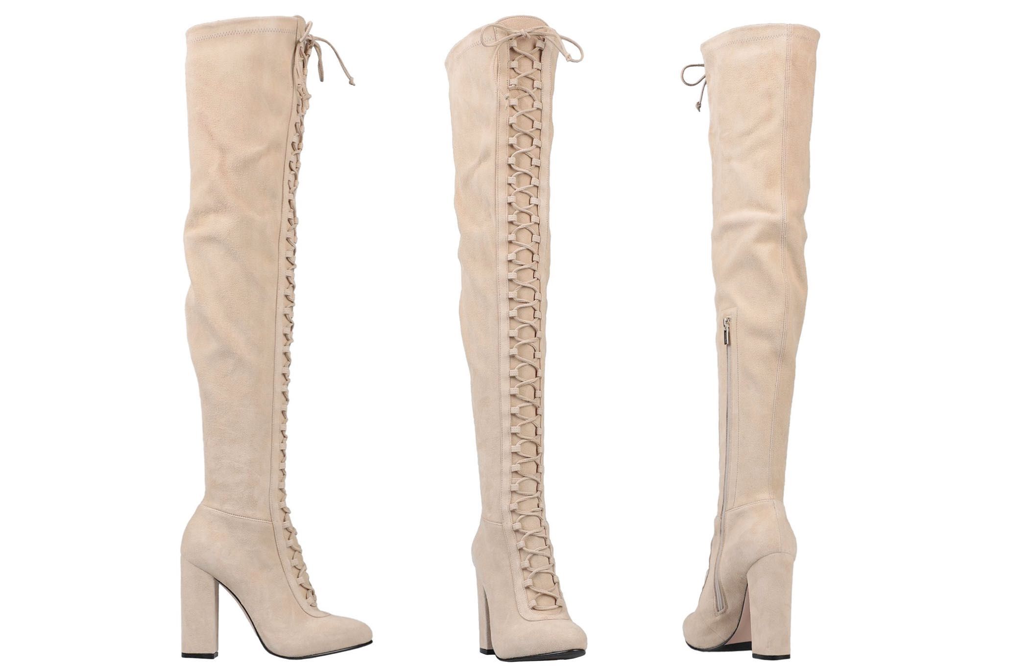 Велурени чизми (overknees) Le Silla, 39, нови