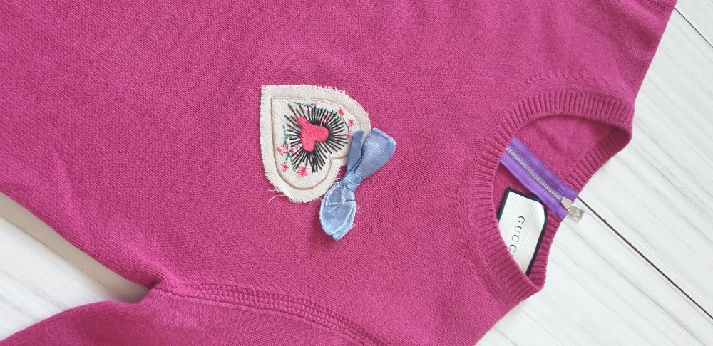 Gucci Wool Made in Italy Womens Size  L / XL ОРИГИНАЛ! Дамски Пуловер!