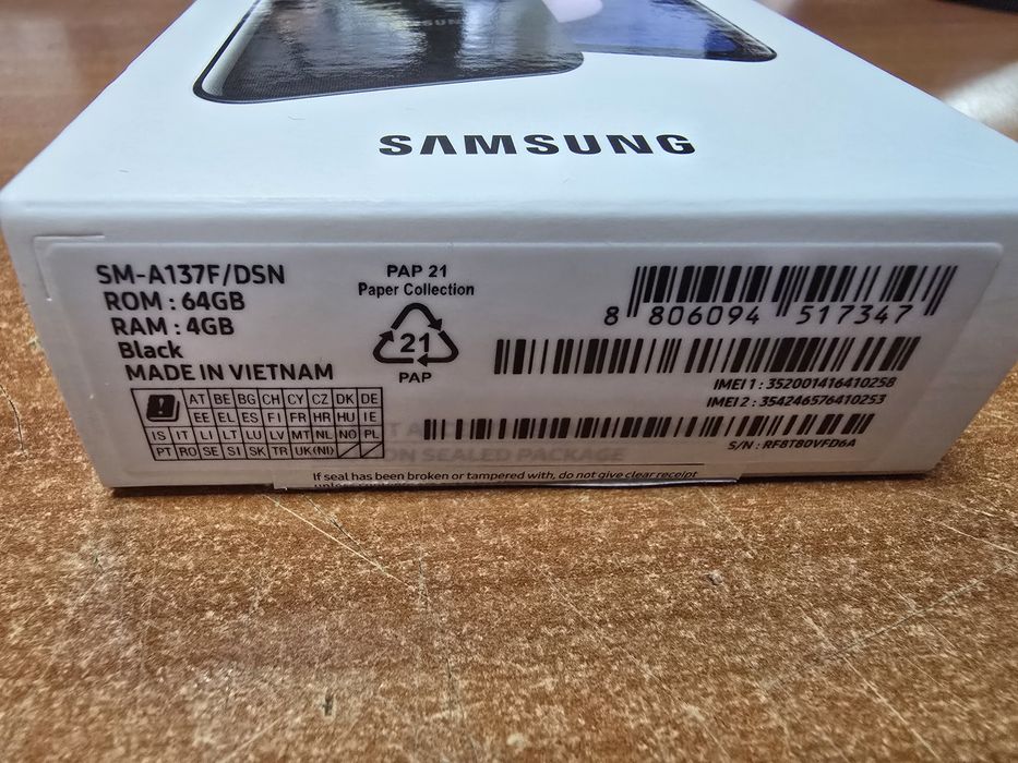 Telefon Samsung A13 dual sim 0 minute