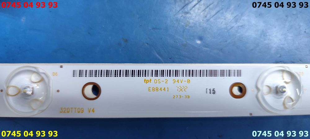 set 2 bare barete led de la philips 32PFL3088H ca noi