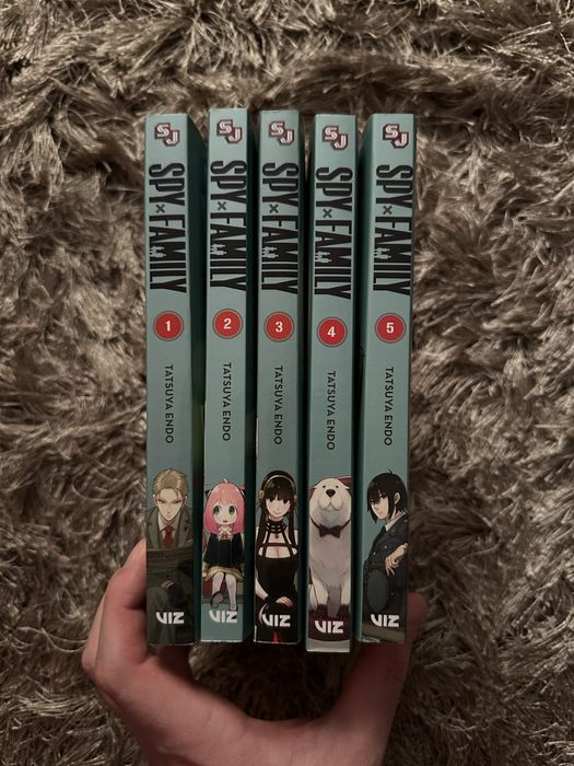 Carti Manga Spy x Family volumele 1-5