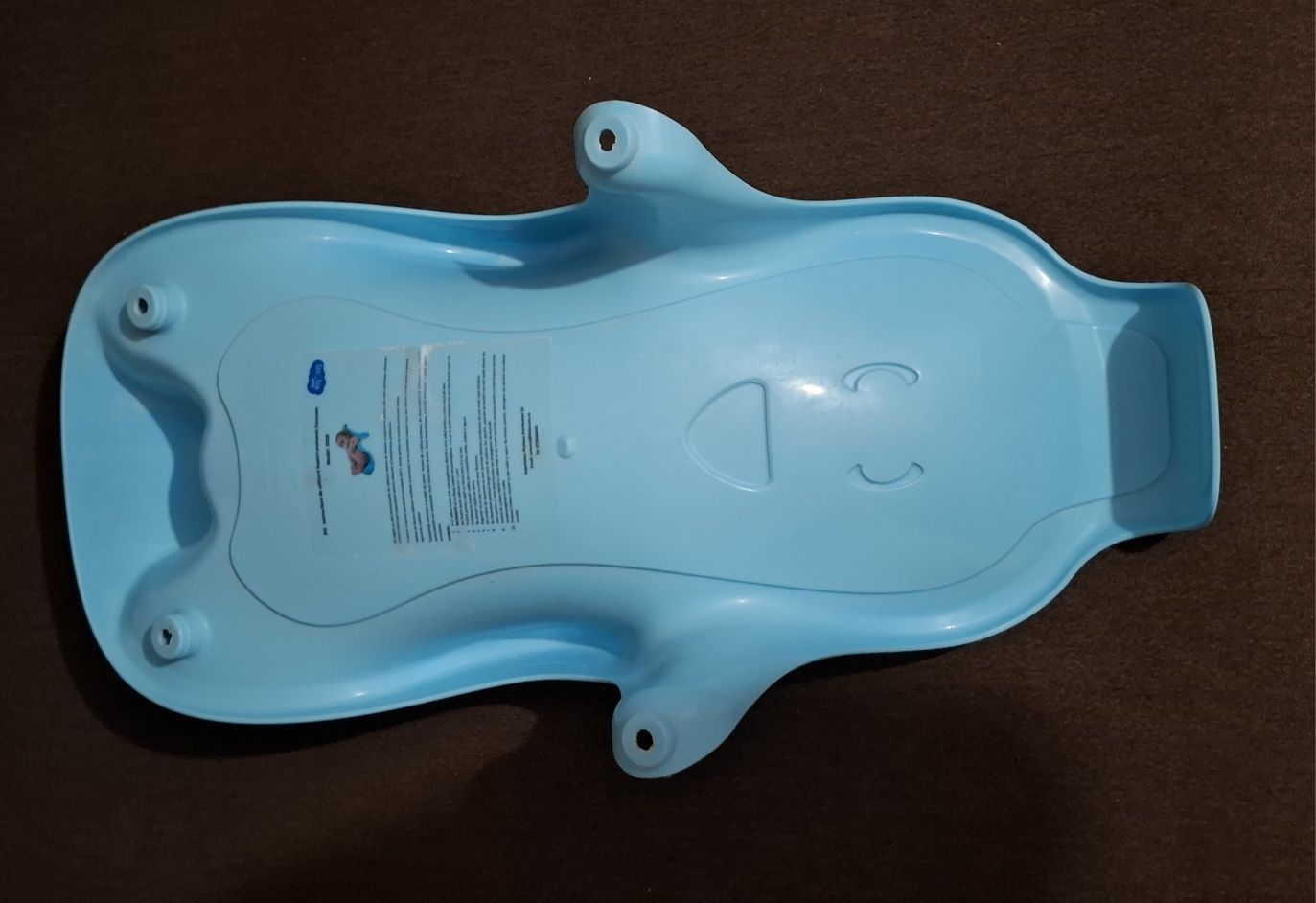 Suport anatomic pentru baie Cocoon Blue