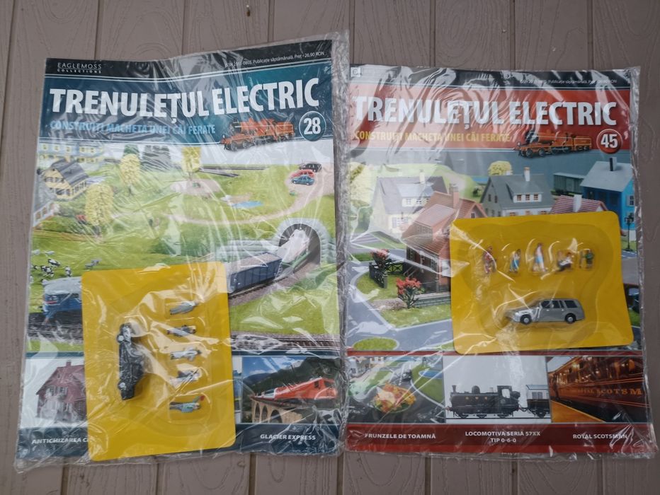 Revista trenulețul electric diferite numere