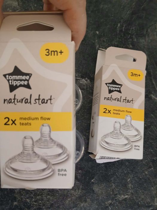 3 seturi Tommee tippee medium flow 3m+