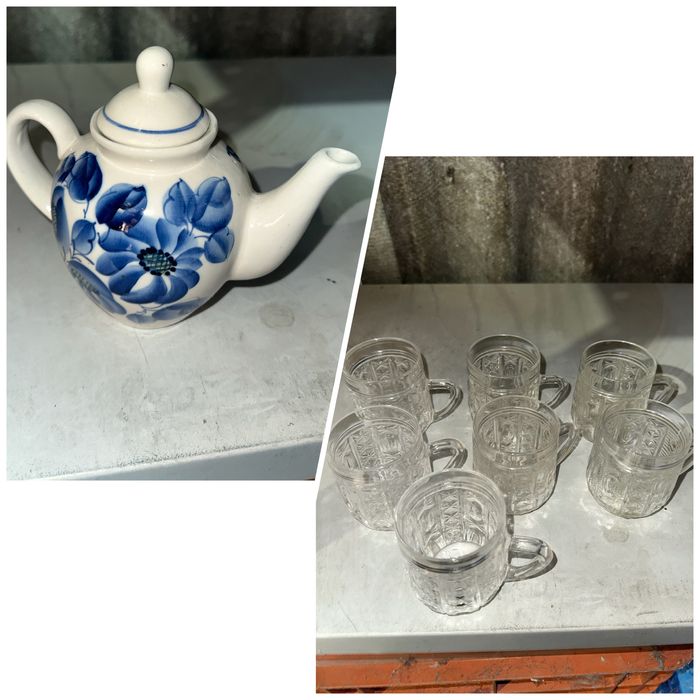 Посуда, хрусталь, вазы ссср