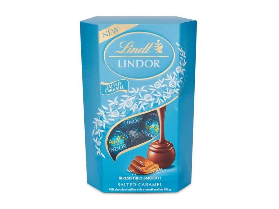 Bomboane de ciocolata Lindt Lindor lapte / caramel / asortate.