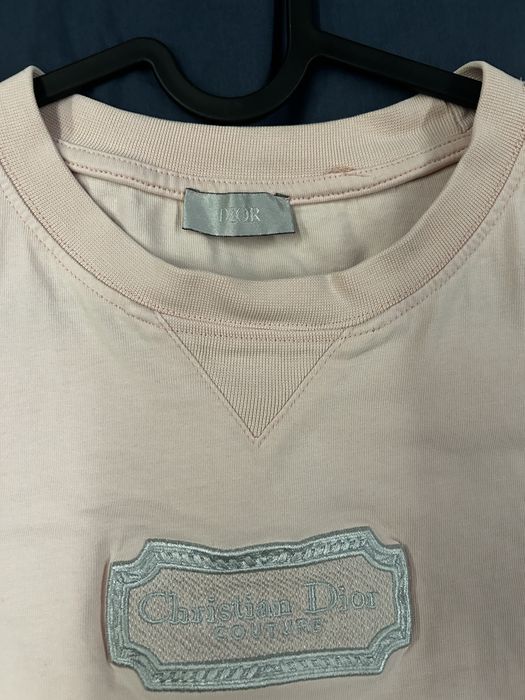 розова тениска на dior