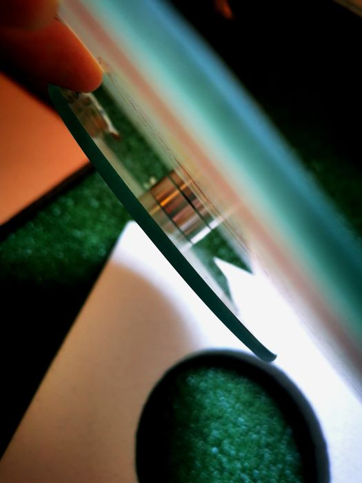 Platou rotativ, din sticlă, pentru servit brânzeturi!