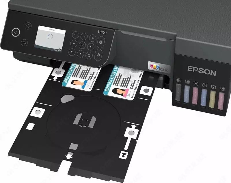 Принтер МФУ цветной EPSON L8100 перечисление есть