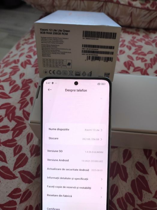 Vând Xiaomi mi 12 Lite 5g