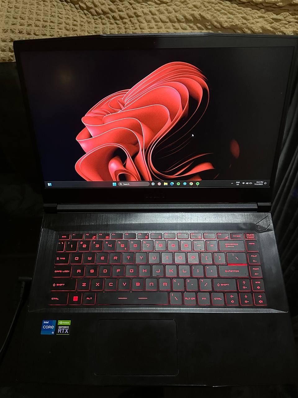 MSI GF11UD | Core i5 11400h | 16/512GB
