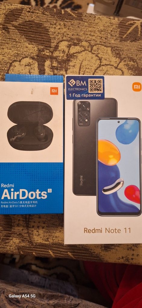 Redmi Note 11 + AirDots