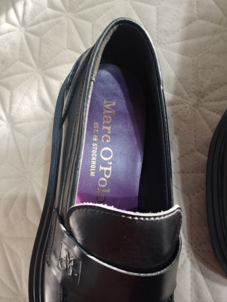 Pantofi loafer Marc'o Polo piele naturala măr 39