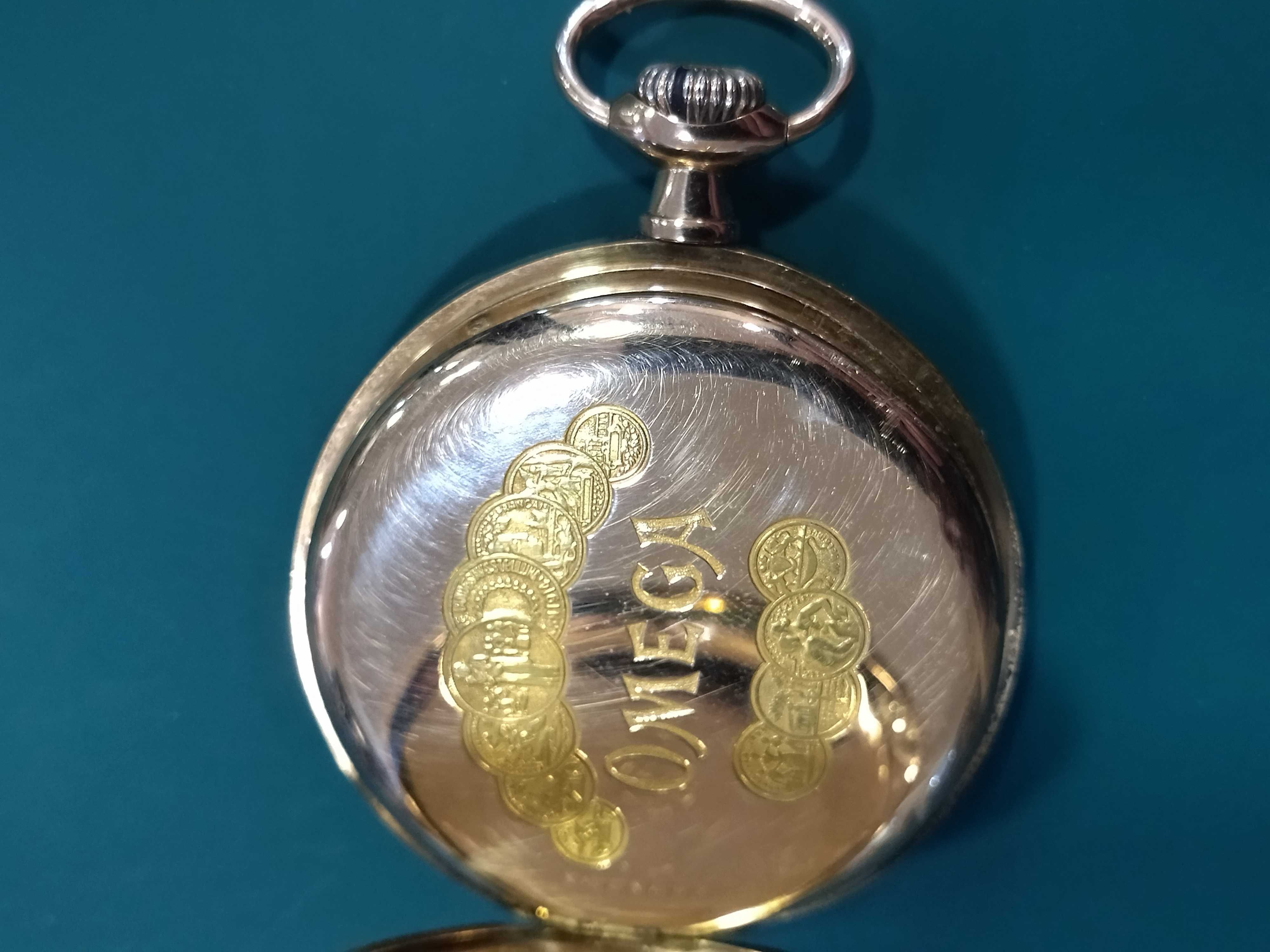 Omega,  джобен 1920 златен.