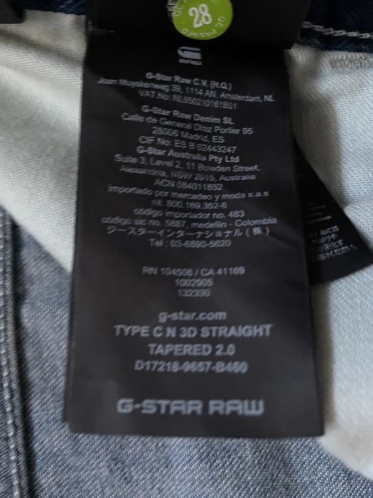 G-star Raw Type C W34 L32