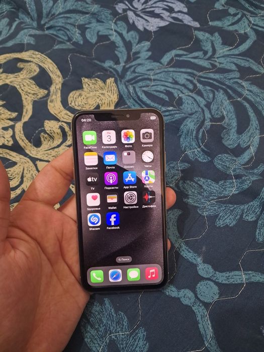 Apple Iphone X 256GB White Silver Original LL/A Sastayani Yaxshi Zor