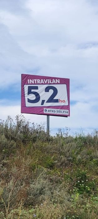 Vand teren intravilan 5.2 ha Hutani/Botosani
