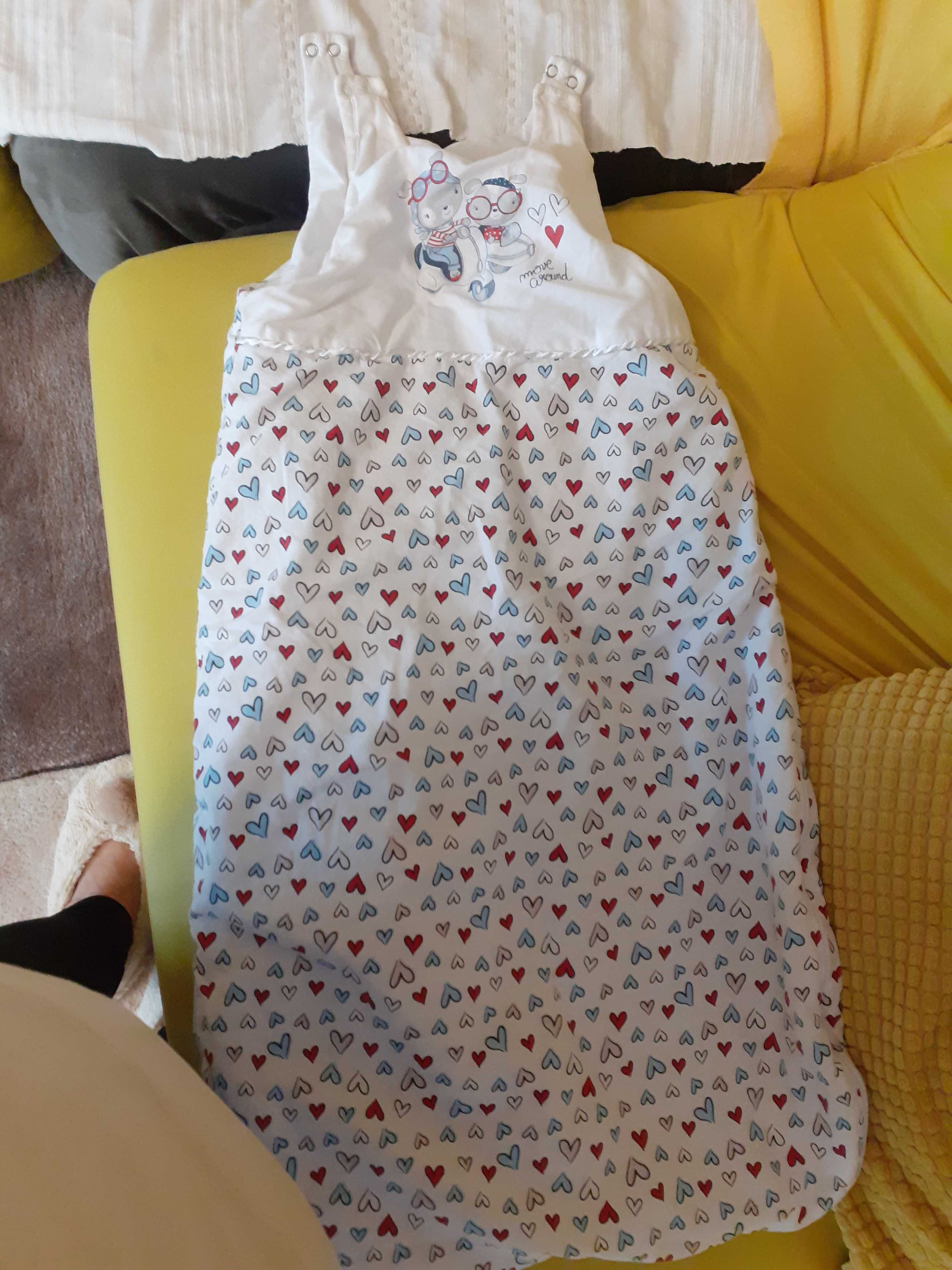 Зимна торба за сън за бебе 74 до 86
