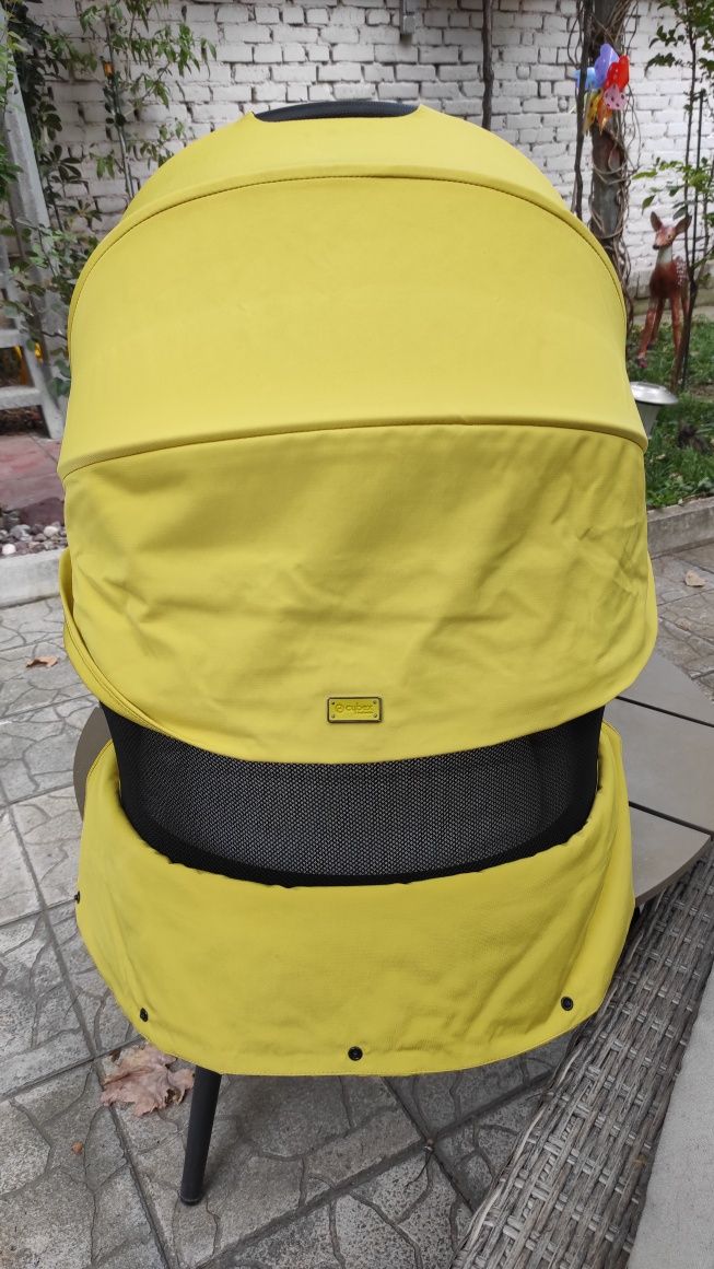 Cybex e priam комплект с два коша цвят mustard yellow