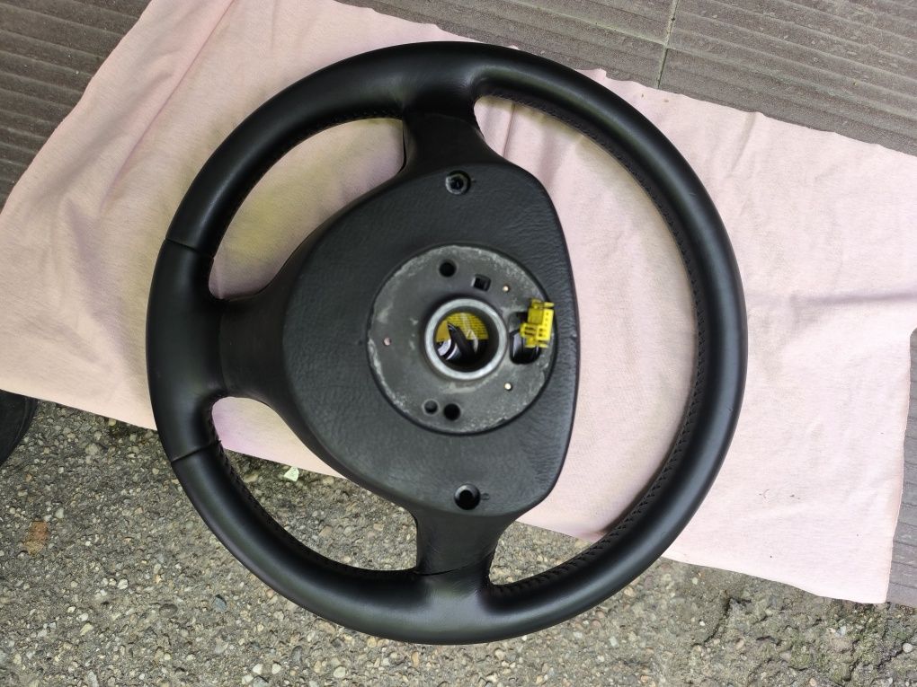 Volan original piele trei spite Vw Passat B5 Golf 4 Bora
