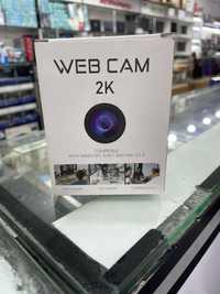 Web camera 2K FULL HD с микрофоном 1080р веб камера